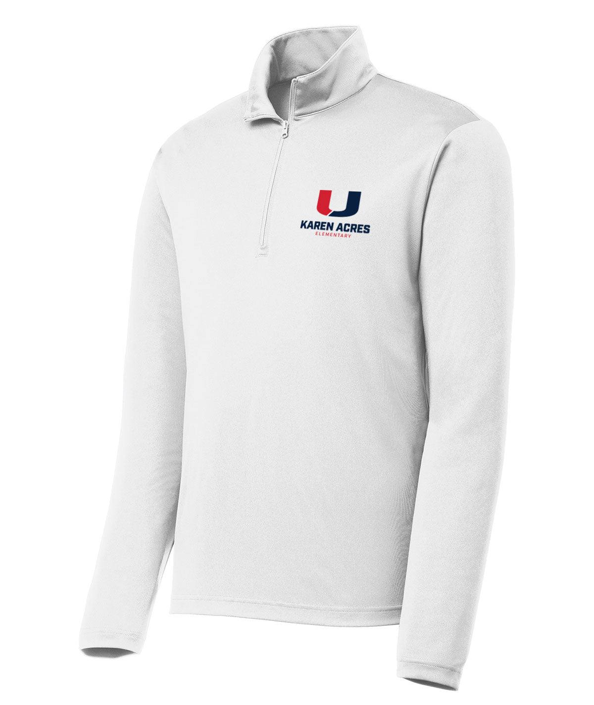 Karen Acres Pride 1/4 Zip Solid Pullover