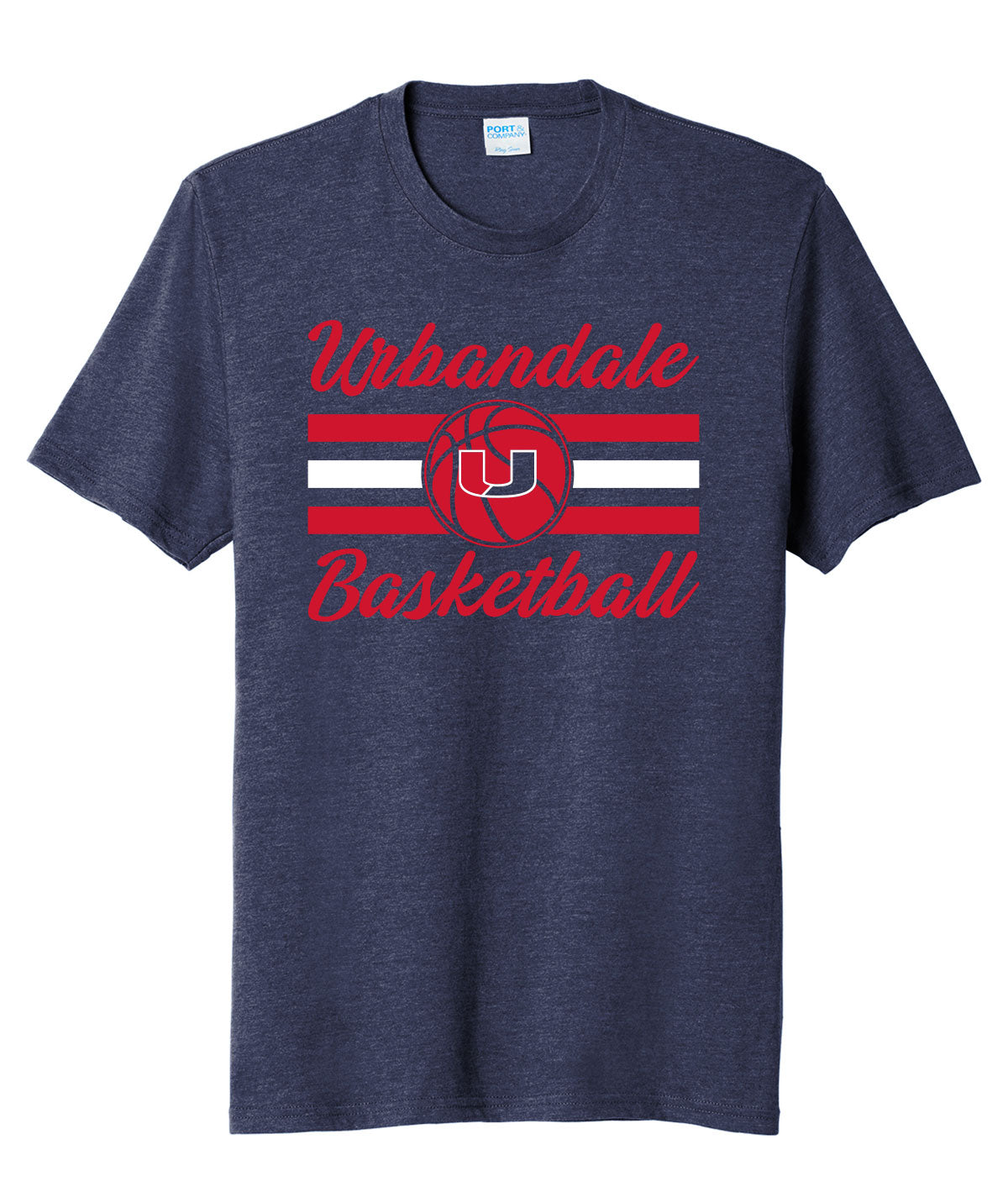 2025-2026 Urbandale Girls Basketball Stripes Soft Tee