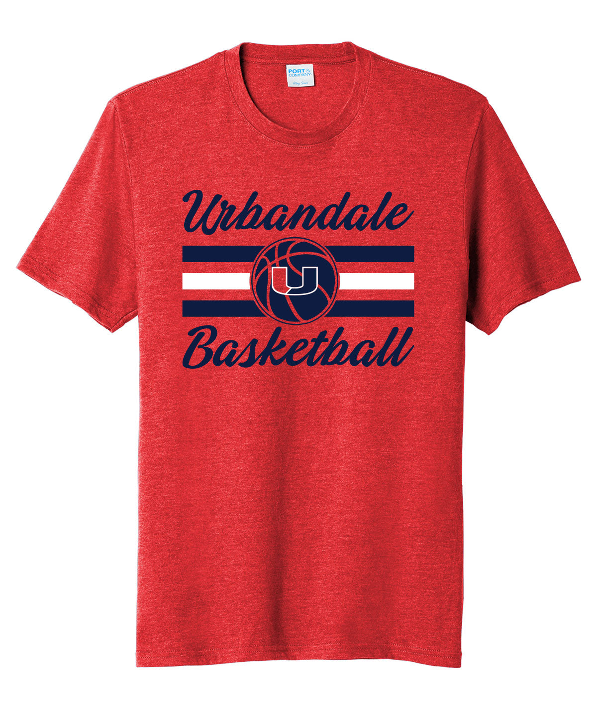 2025-2026 Urbandale Girls Basketball Stripes Soft Tee