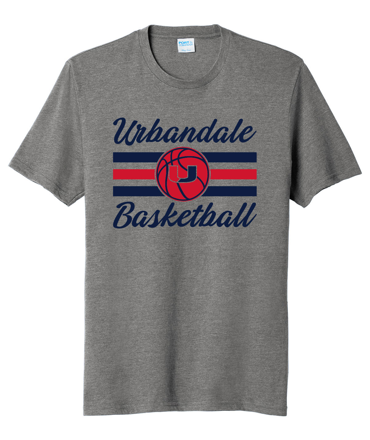 2025-2026 Urbandale Girls Basketball Stripes Soft Tee