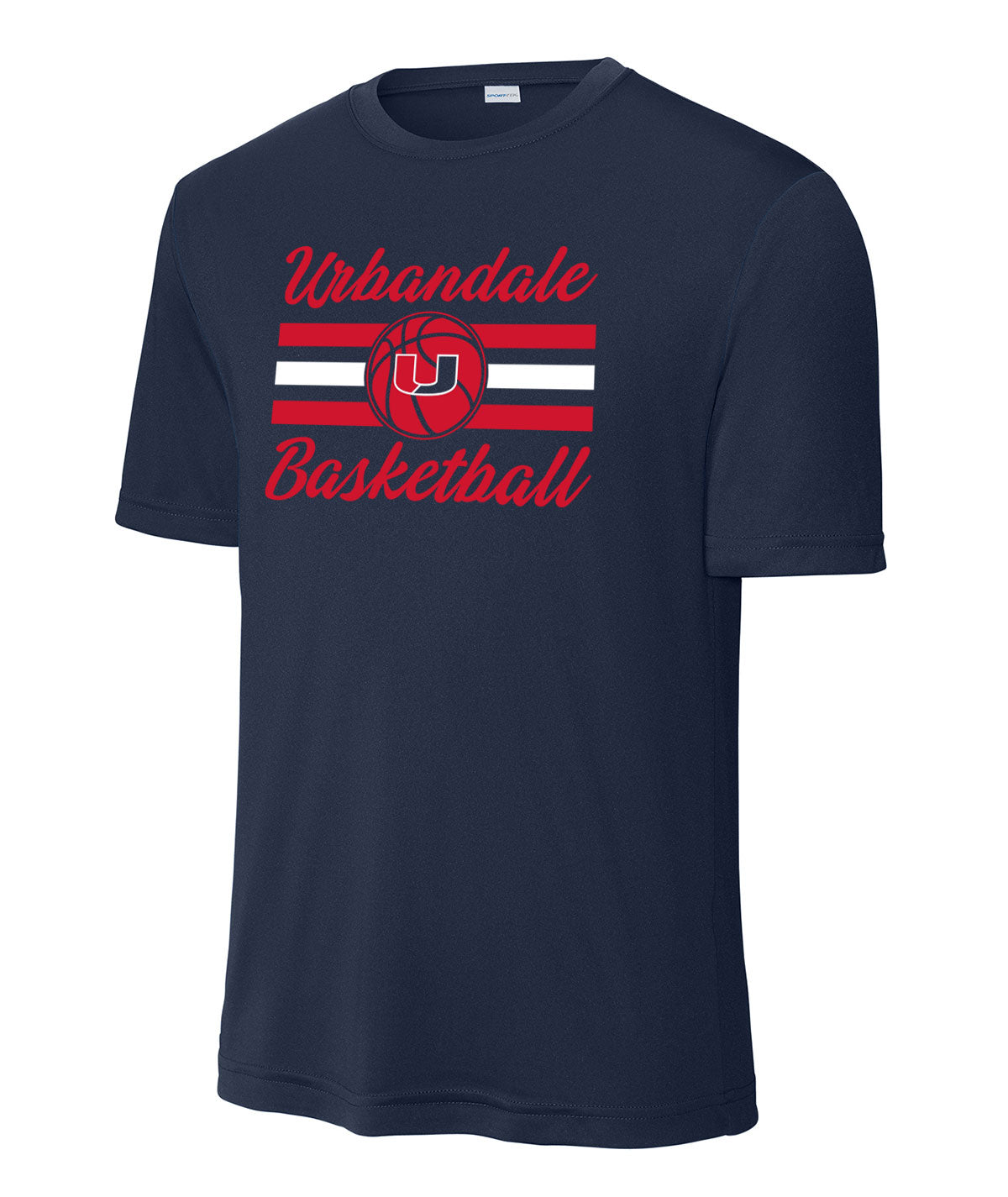2025-2026 Urbandale Girls Basketball Stripes Performance Tee