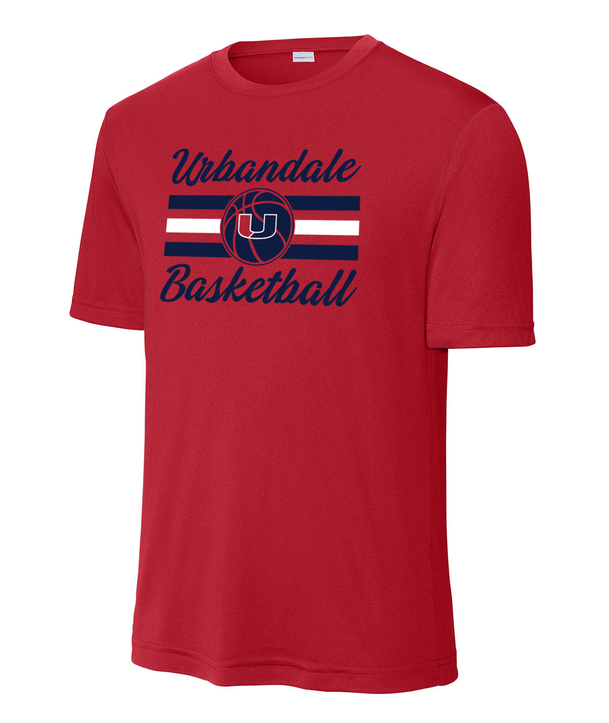 2025-2026 Urbandale Girls Basketball Stripes Performance Tee