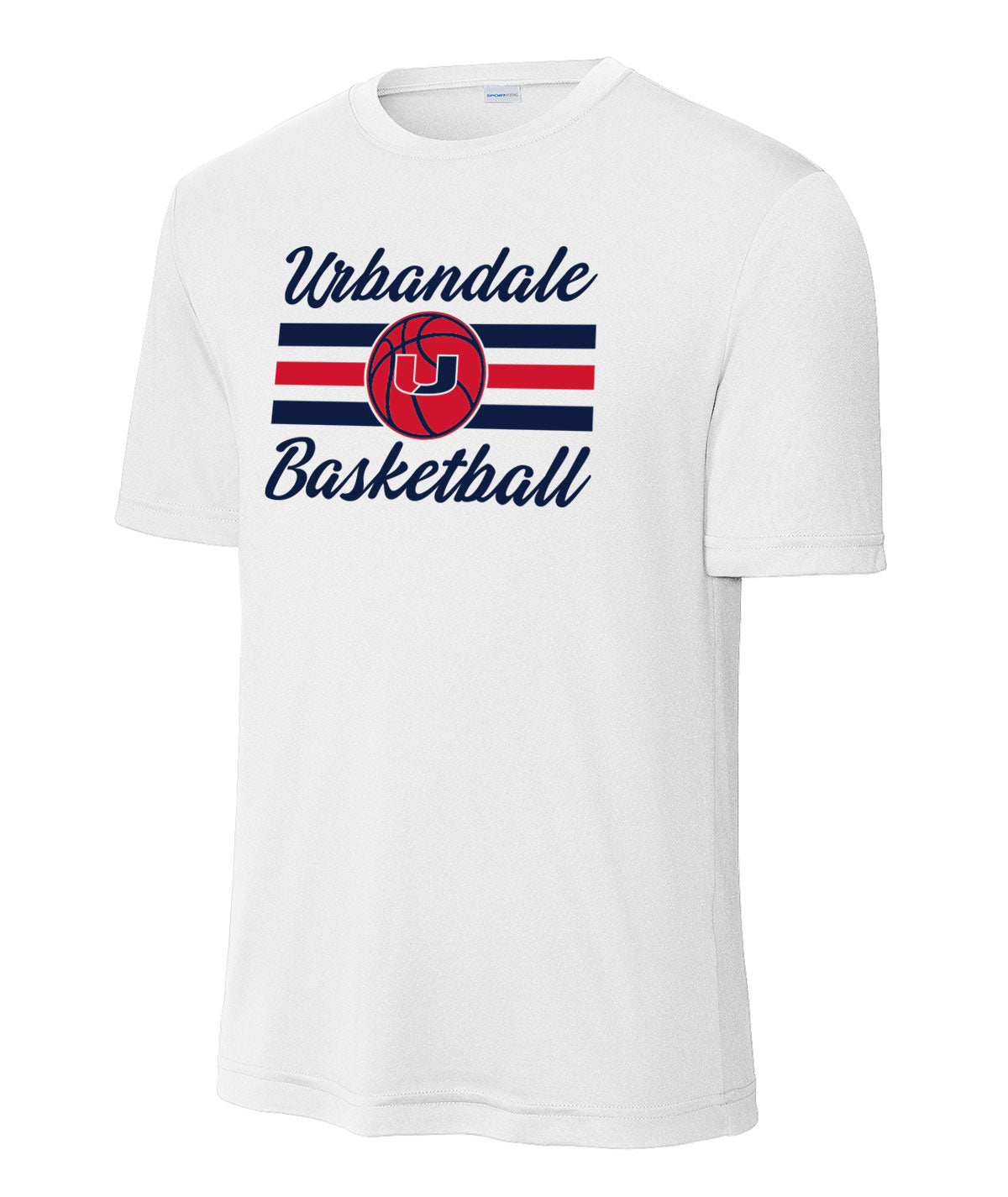 2025-2026 Urbandale Girls Basketball Stripes Performance Tee