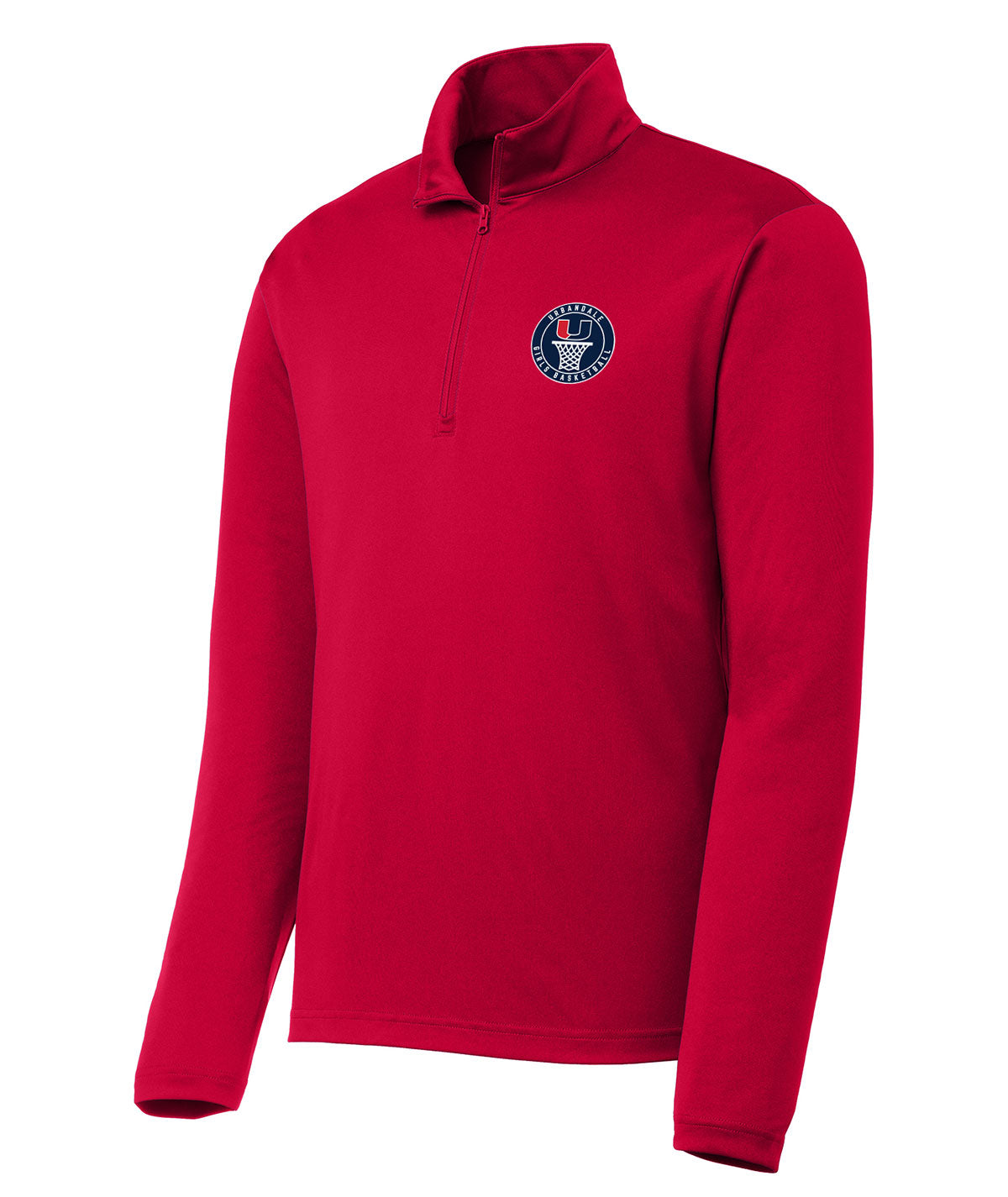 Urbandale Girls Basketball Mens 1/4 Zip Solid Pullover