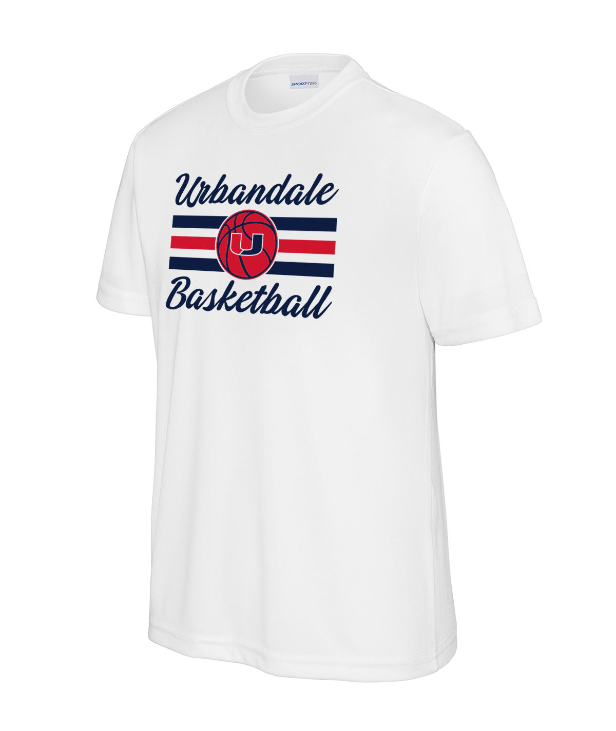 2025-2026 Urbandale Girls Basketball Stripes Youth Performance Tee