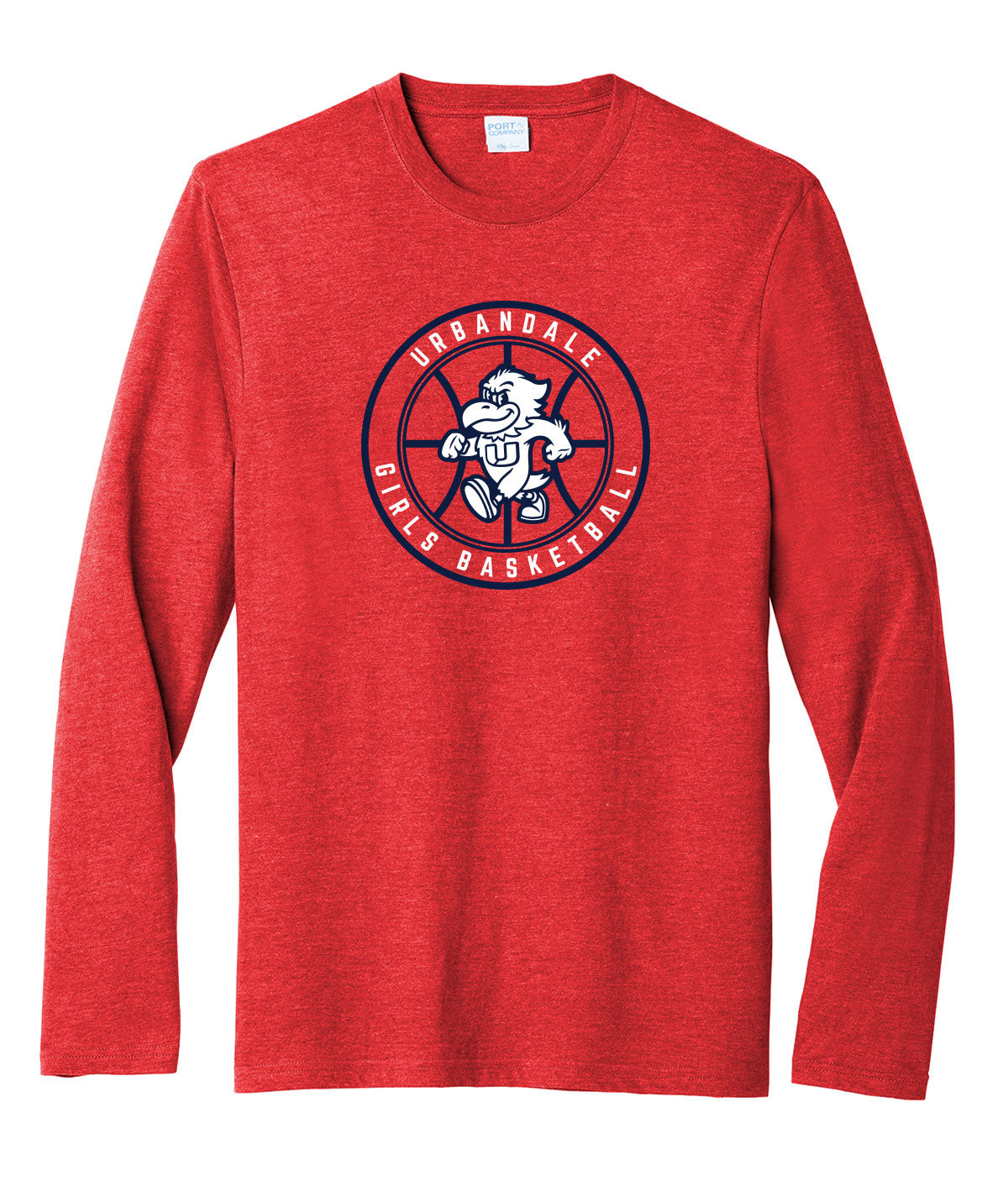 2025-2026 Urbandale Girls Basketball Roundel Long-Sleeve Soft Tee