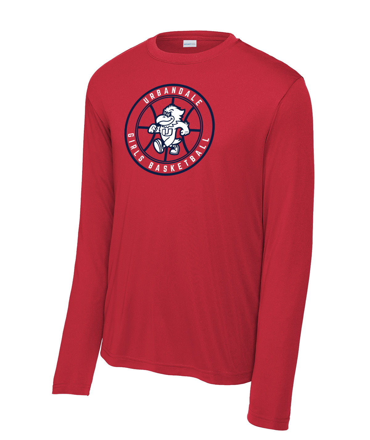 2025-2026 Urbandale Girls Basketball Roundel Performance Long-Sleeve Tee