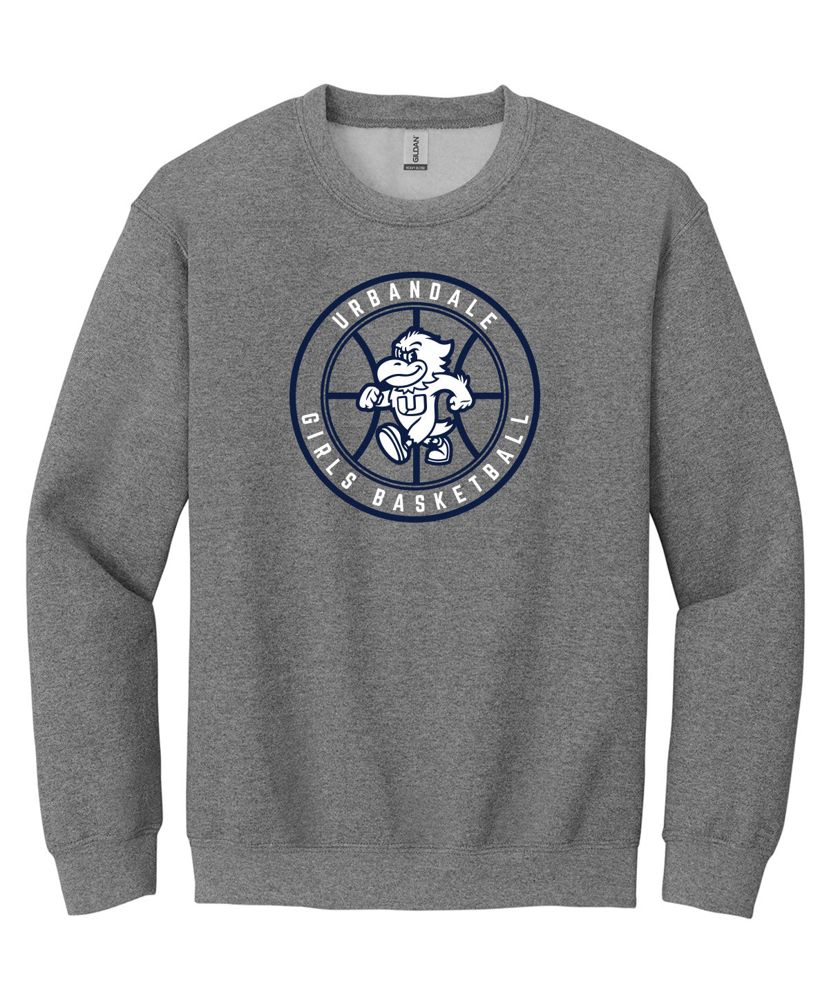 2025-2026 Urbandale Girls Basketball Roundel Crewneck Sweatshirt