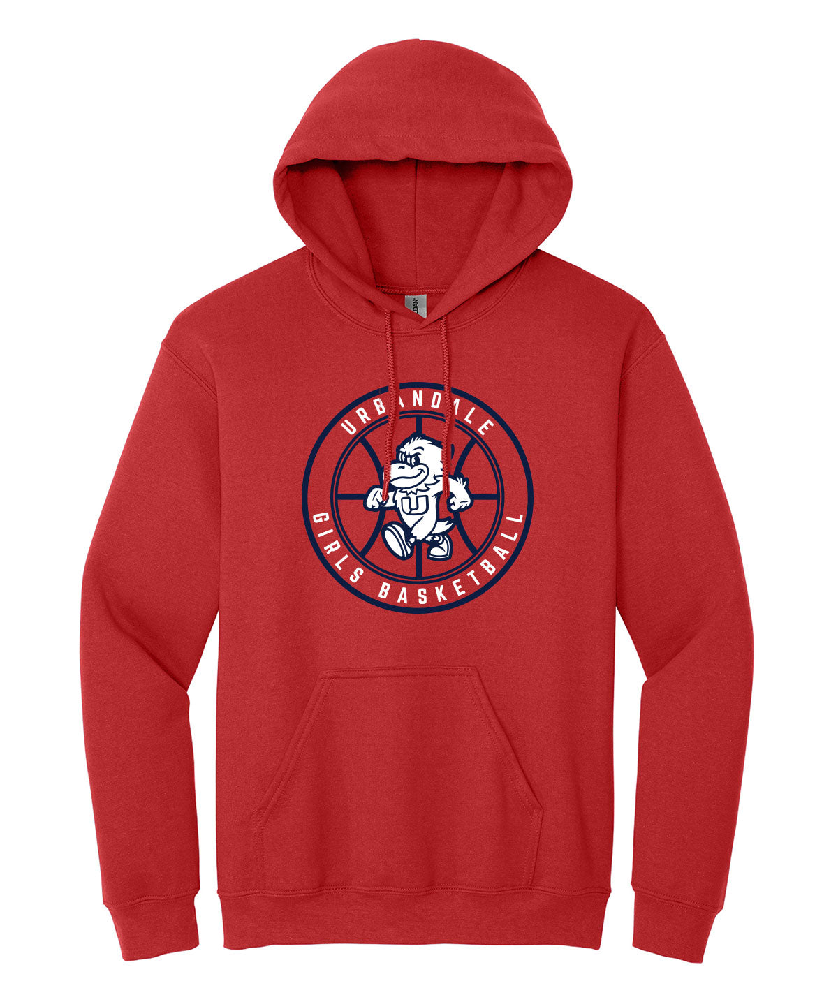 2025-2026 Urbandale Girls Basketball Roundel Hooded Sweatshirt