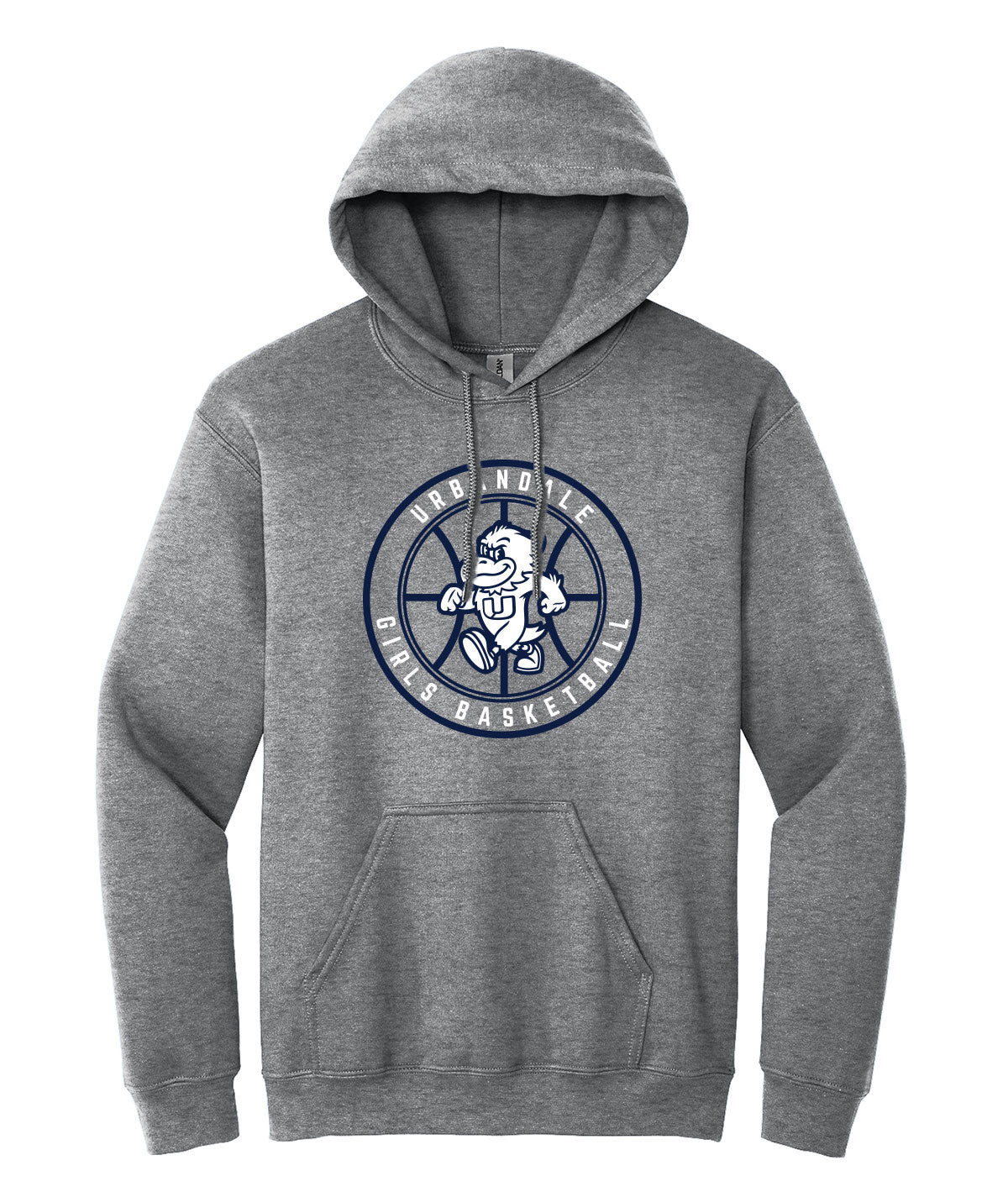 2025-2026 Urbandale Girls Basketball Roundel Hooded Sweatshirt