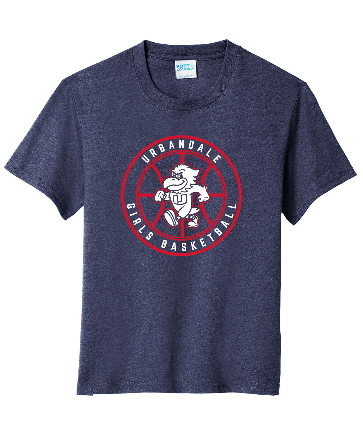 2025-2026 Urbandale Girls Basketball Roundel Youth Soft Tee
