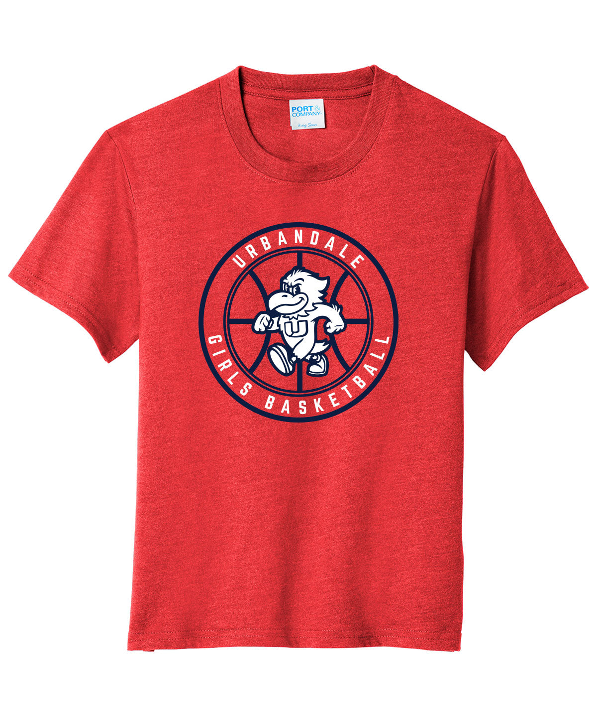 2025-2026 Urbandale Girls Basketball Roundel Youth Soft Tee