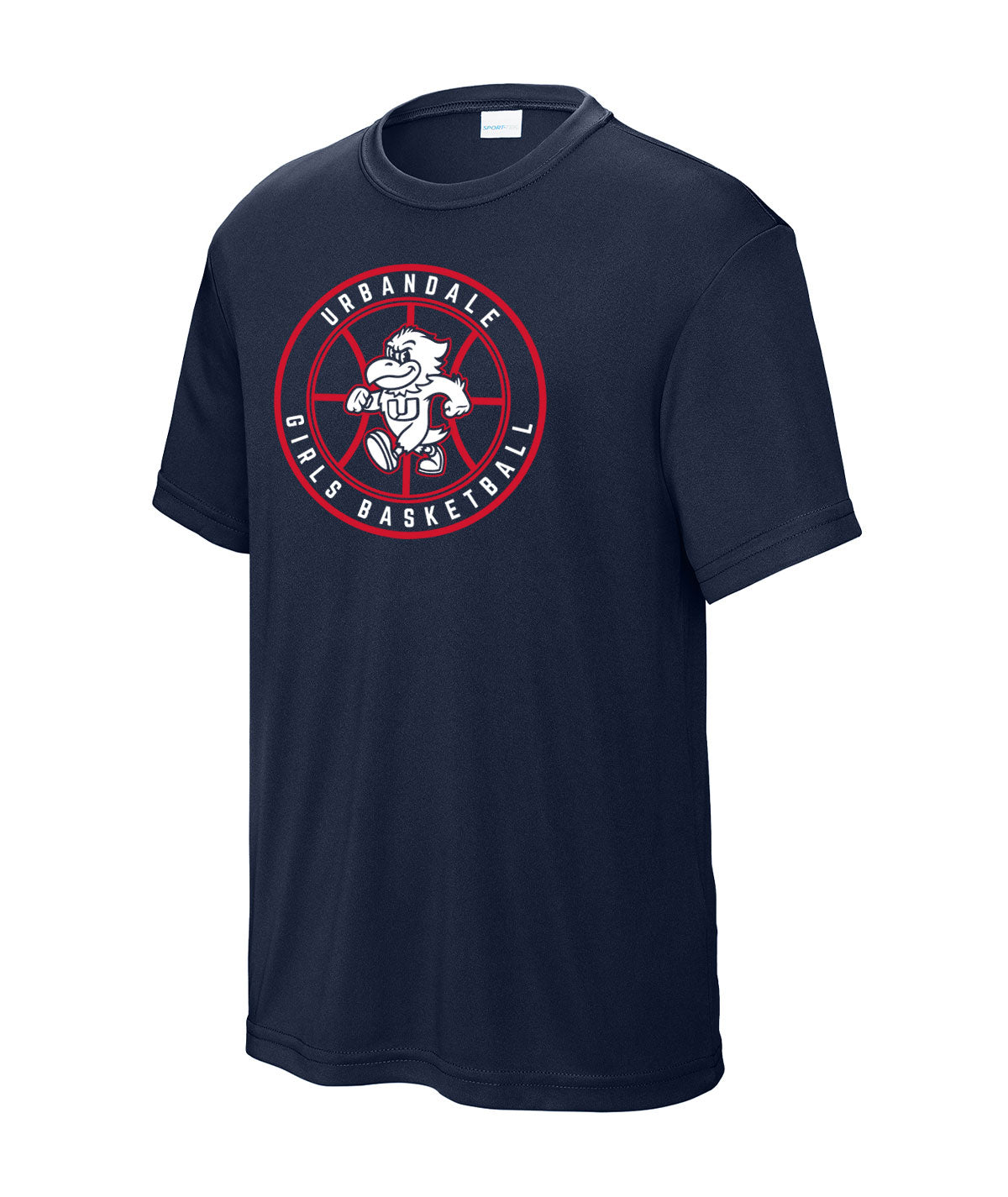 2025-2026 Urbandale Girls Basketball Roundel Youth Performance Tee