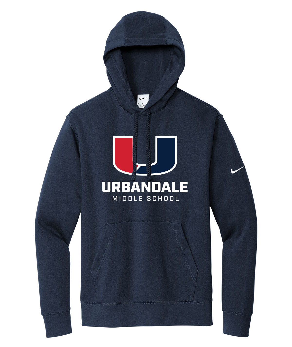 Middle School Pride Customizable Nike Fleece Hoodie