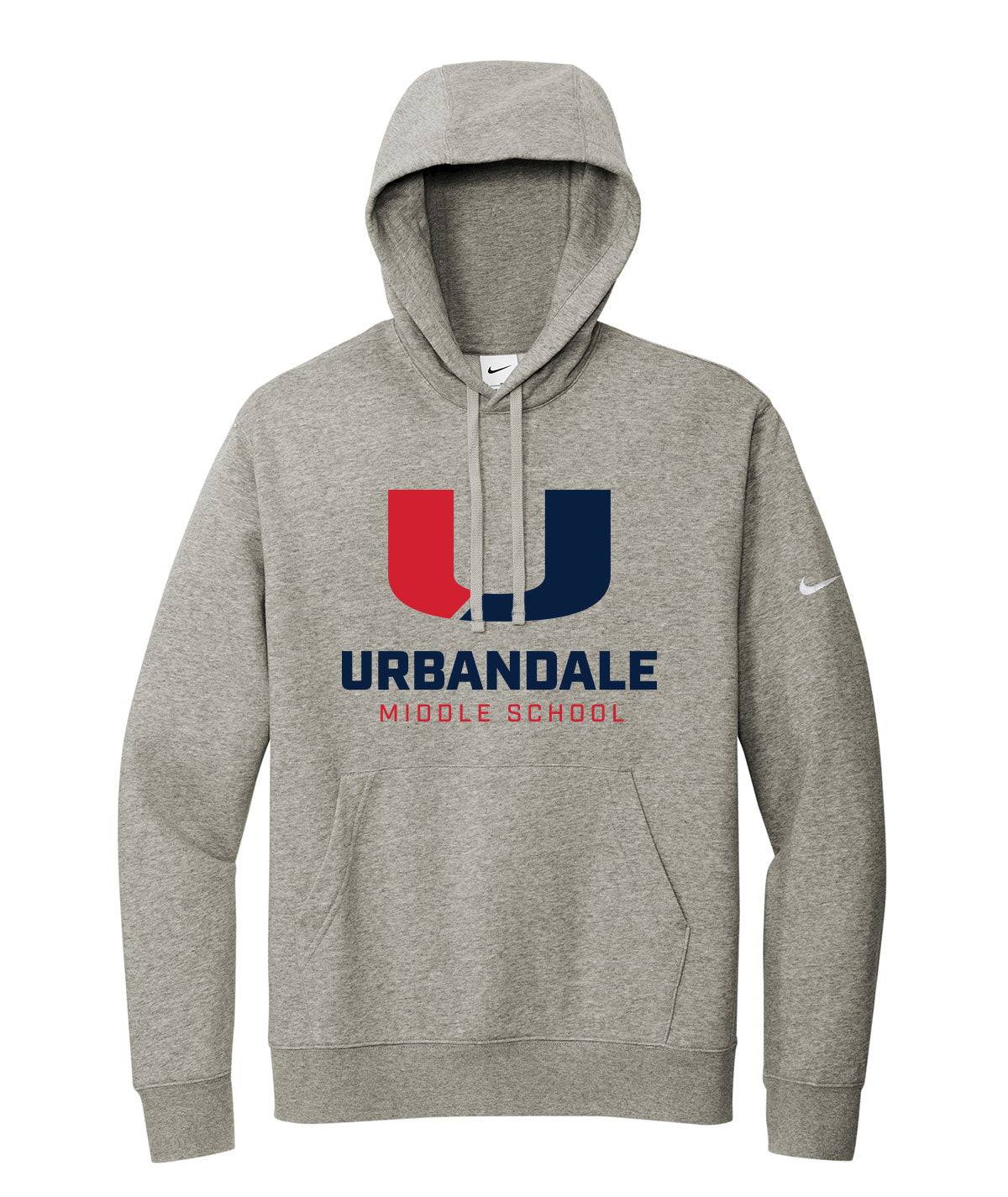 Middle School Pride Customizable Nike Fleece Hoodie