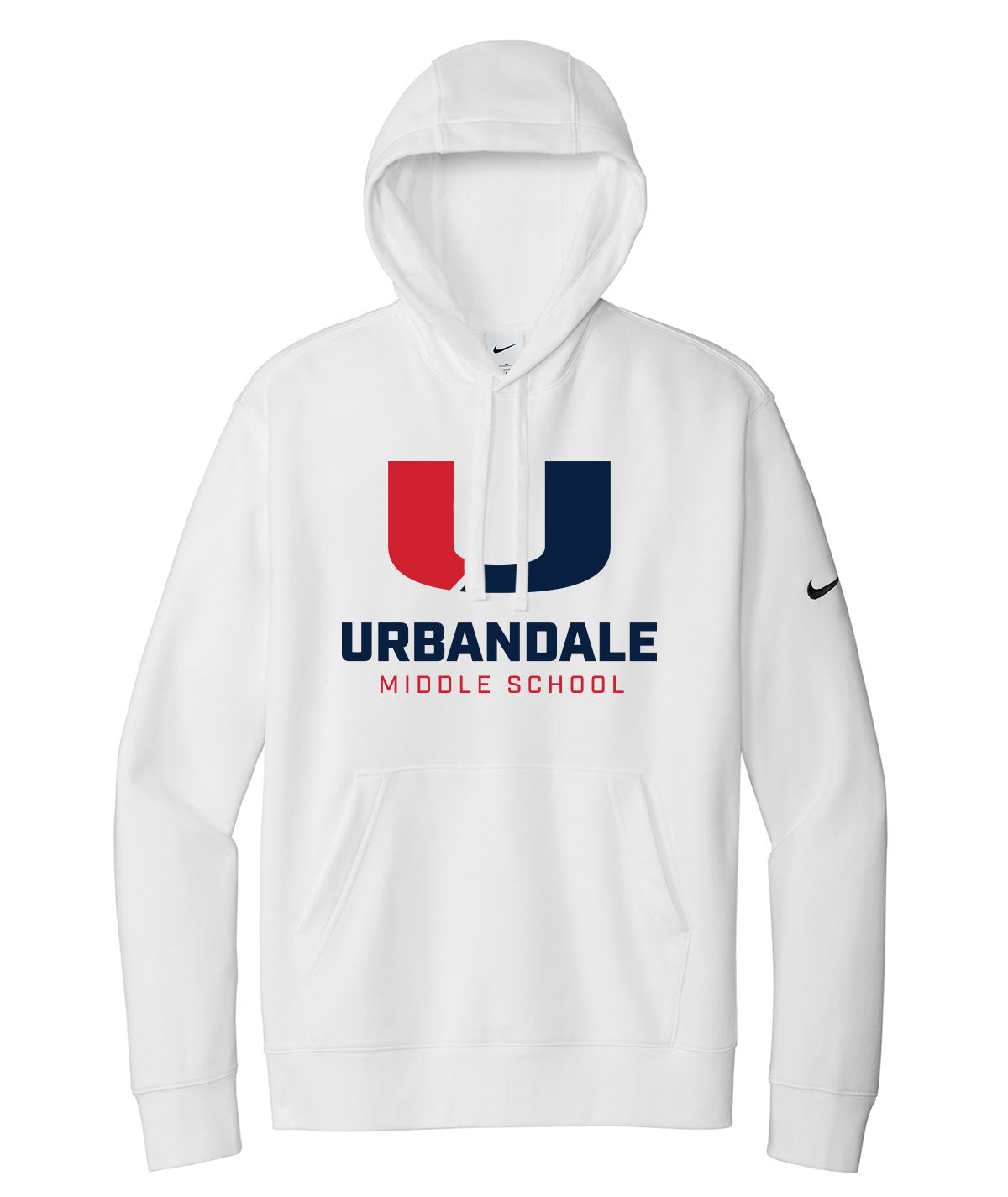 Middle School Pride Customizable Nike Fleece Hoodie