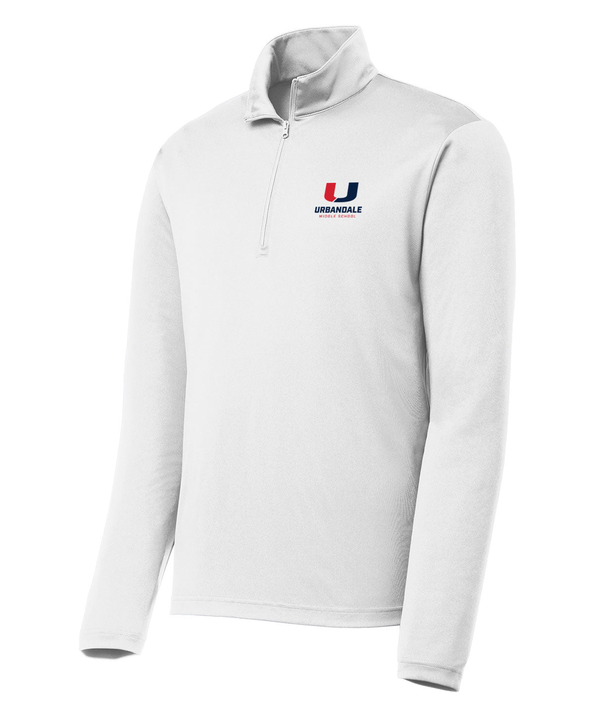 Middle School Pride 1/4 Zip Solid Pullover