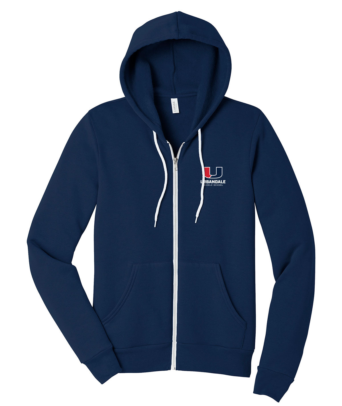 Middle School Pride Hooded SoftStyle Full-Zip Sweatshirt