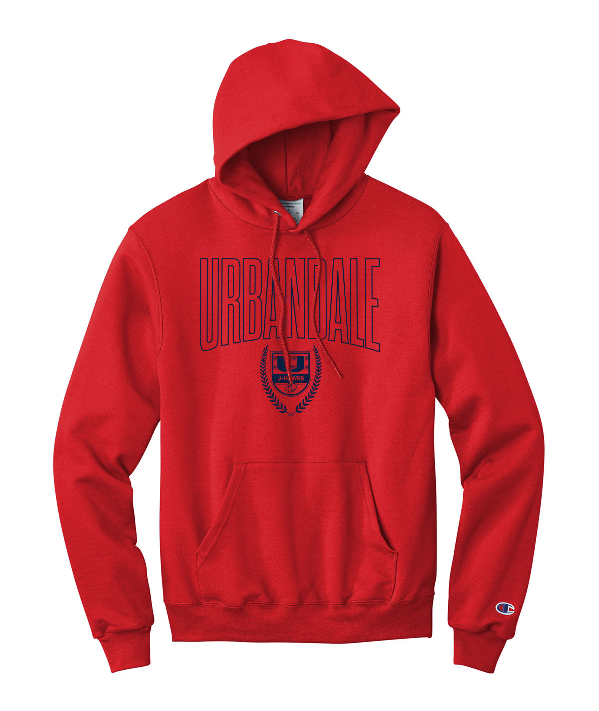 J-Hawks Customizable Champion Hooded Sweatshirt