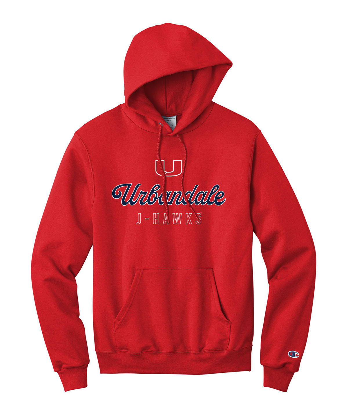 J-Hawks Customizable Champion Hooded Sweatshirt