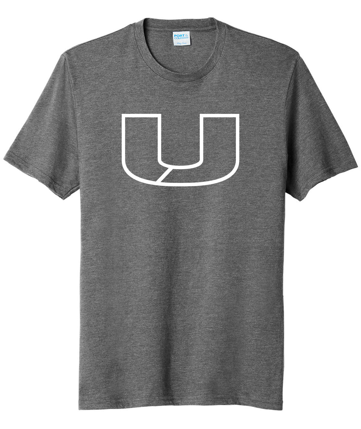 Split-U Letterman Tri-Blend Tee