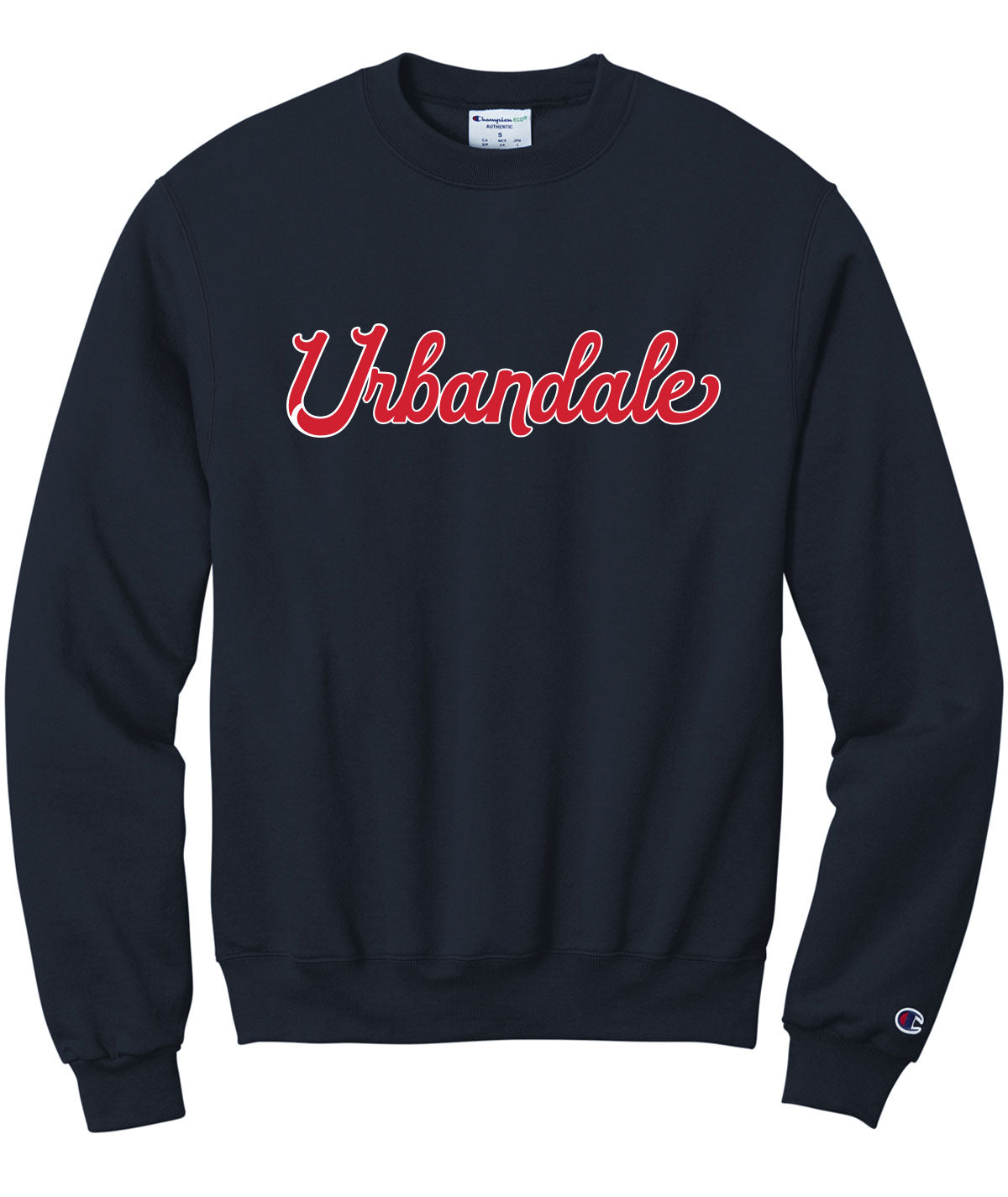 Urbandale Script Champion Crewneck Sweatshirt