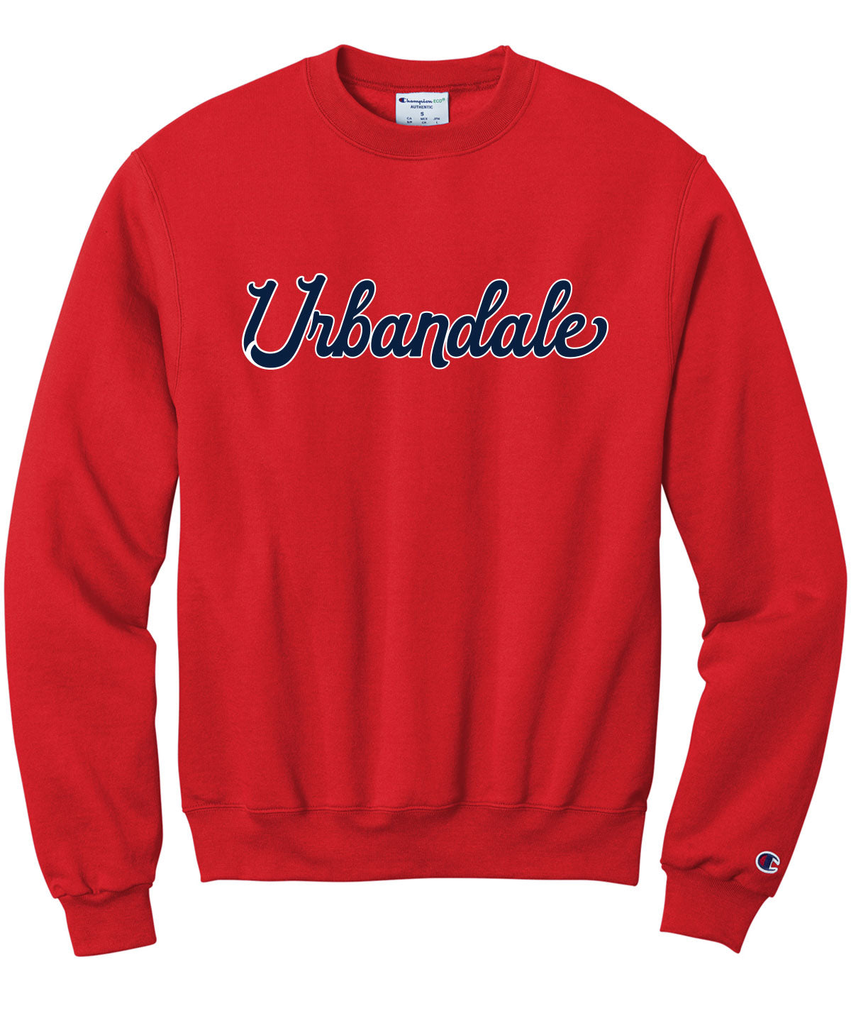 Urbandale Script Champion Crewneck Sweatshirt