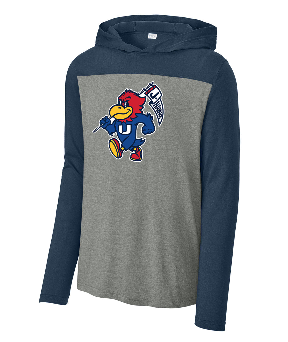 Urbie with Flag Throwback Halftime Hoodie Tee