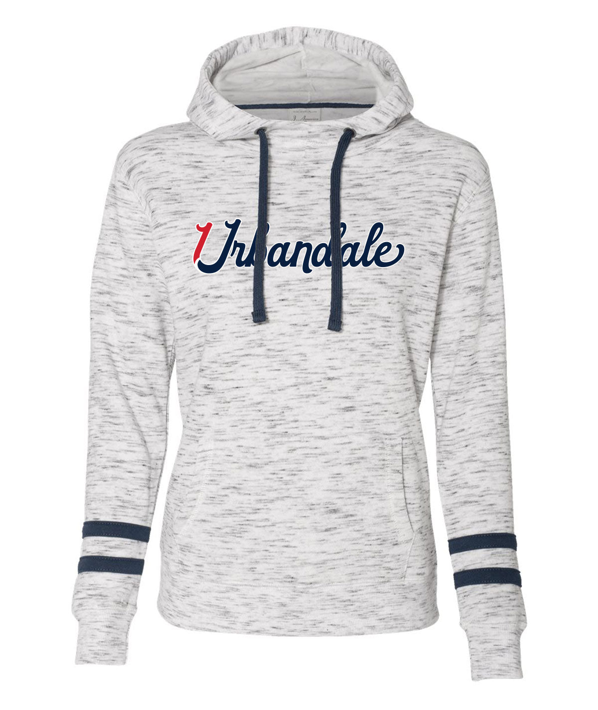 Urbandale Women's Striped Hooded Sweatshirt