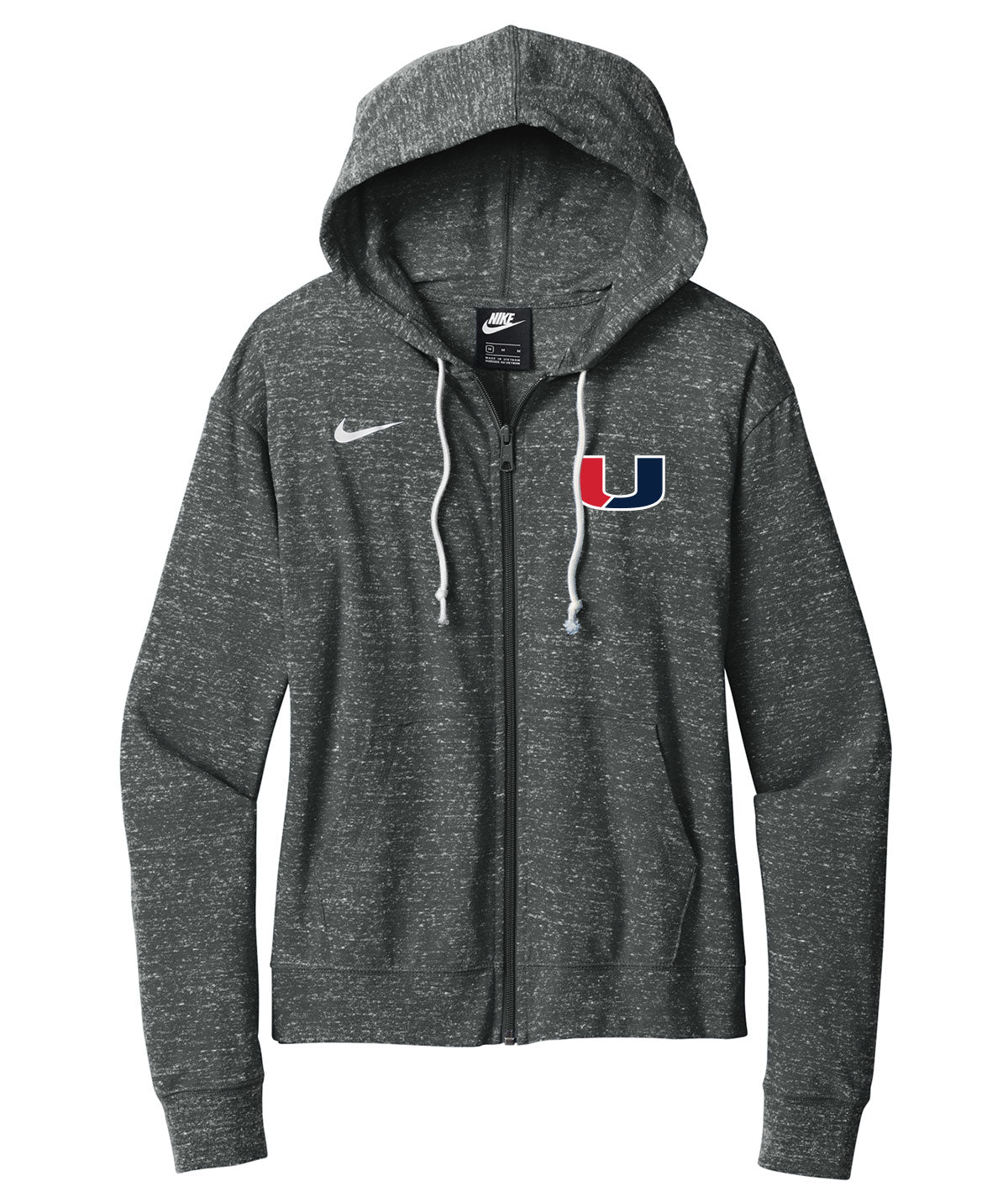 Urbandale J Hawks Womens Nike Gym Vintage Full Zip Hoodie