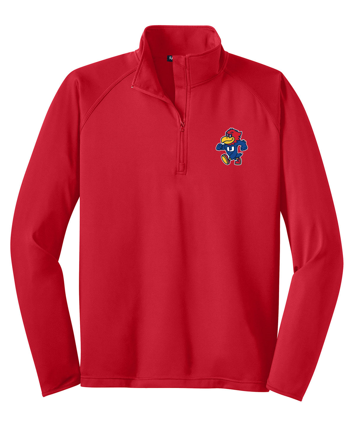 School Pride Mens 1/4 Zip Tall Pullover