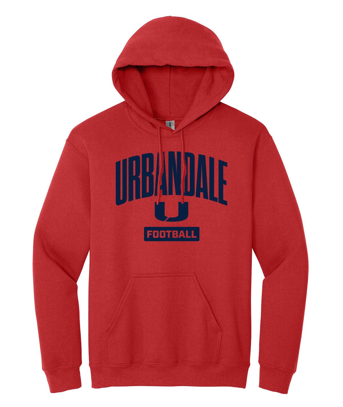 Urbandale Football Hooded Sweatshirt