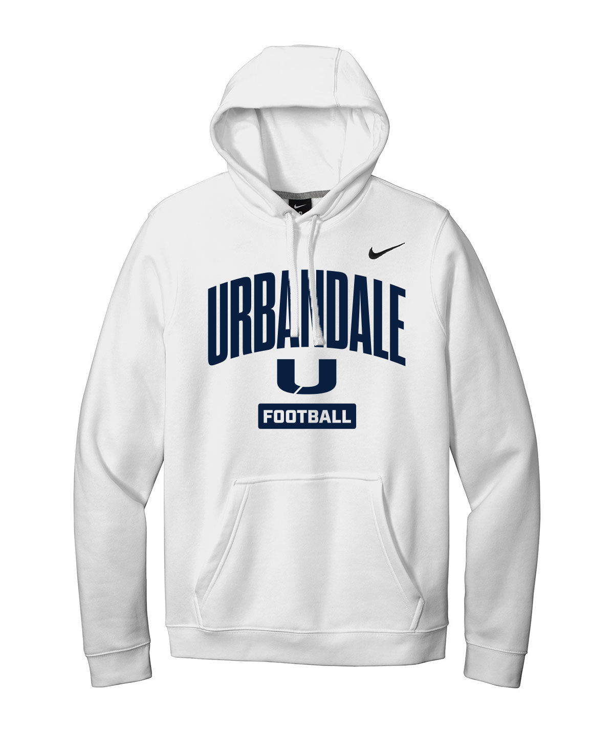 Urbandale Football Nike Fleece Hoodie